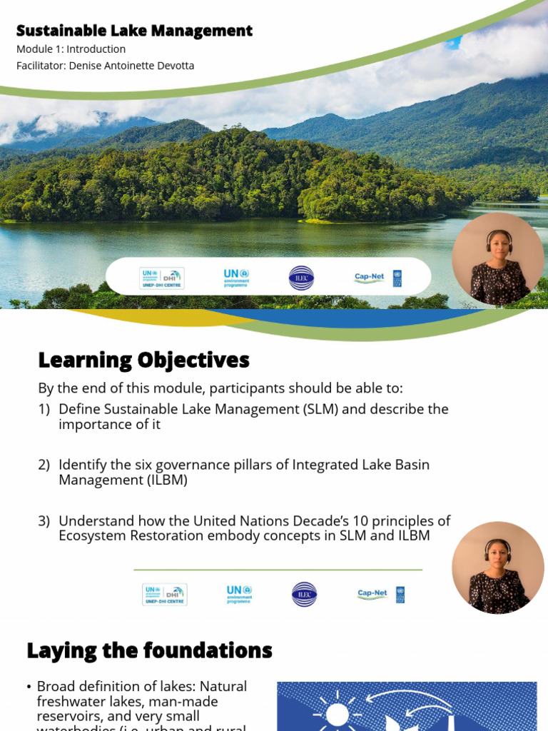 Sustainable Lake Management Overview | PDF | Sustainability ...