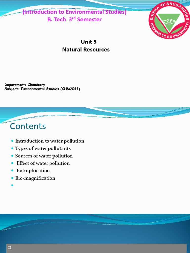 Understanding Water Pollution: Causes & Effects | PDF | Water Pollution ...