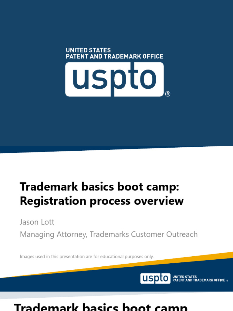Trademark Registration Overview | PDF | Trademark | United States ...
