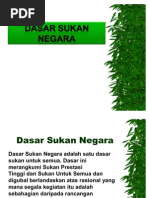 Dasar Sukan Negara