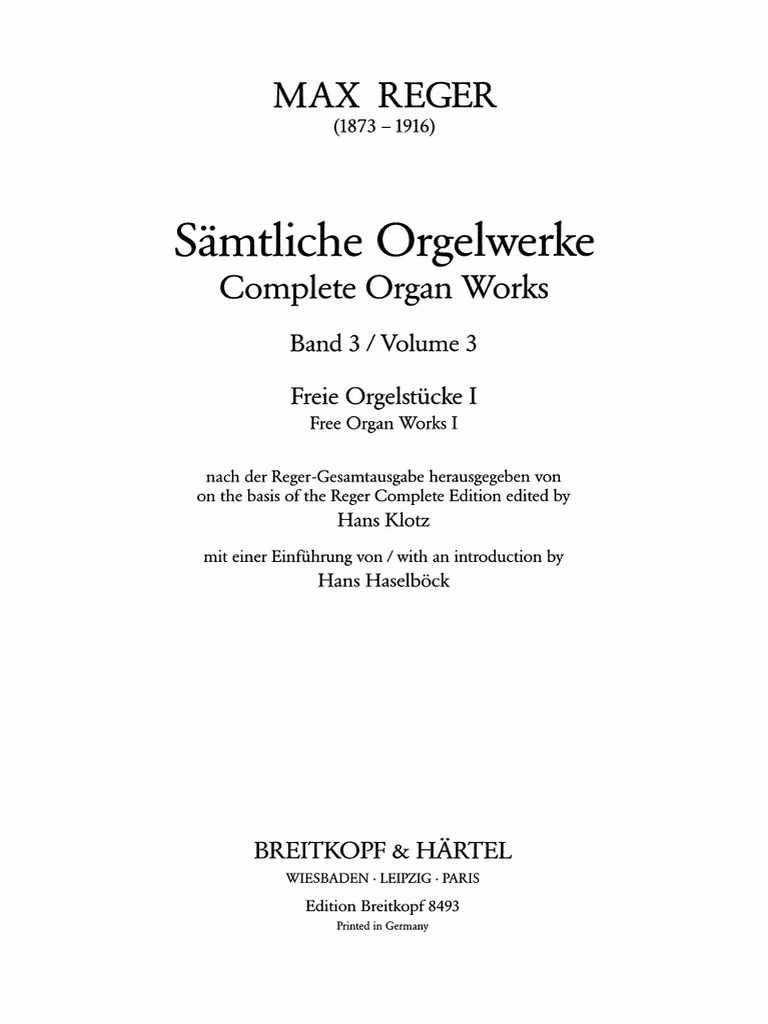Free Organ Pieces I | PDF