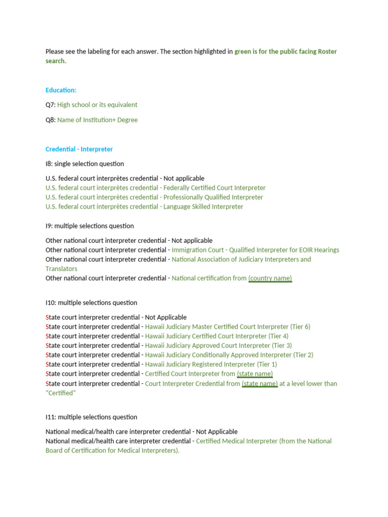 Interpreter and Translator Credential Guide | PDF | Language ...