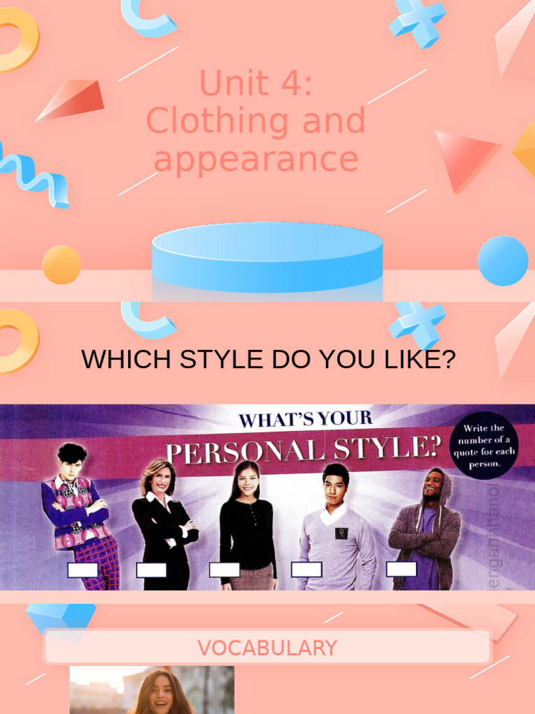 Unit 4 Vocabulary Pdf