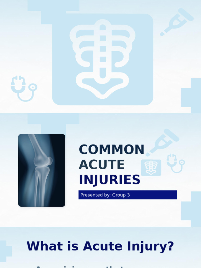 PE INJURY | PDF | Musculoskeletal System | Musculoskeletal Disorders