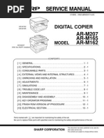 Download Sharp AR-M207AR-M165AR-M162 Parts  Service by 4555556 SN79970750 doc pdf
