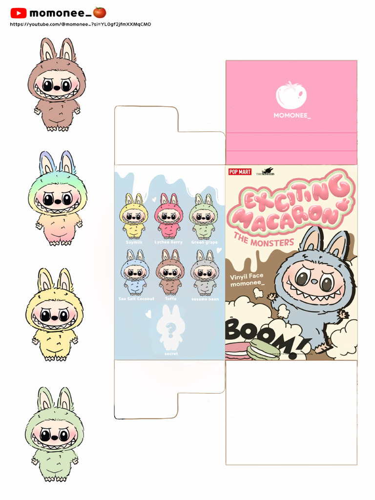 Labubu Blind Box-By - Momonee PDF | PDF
