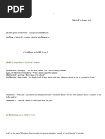 Solution of Pre-board English Literature paper