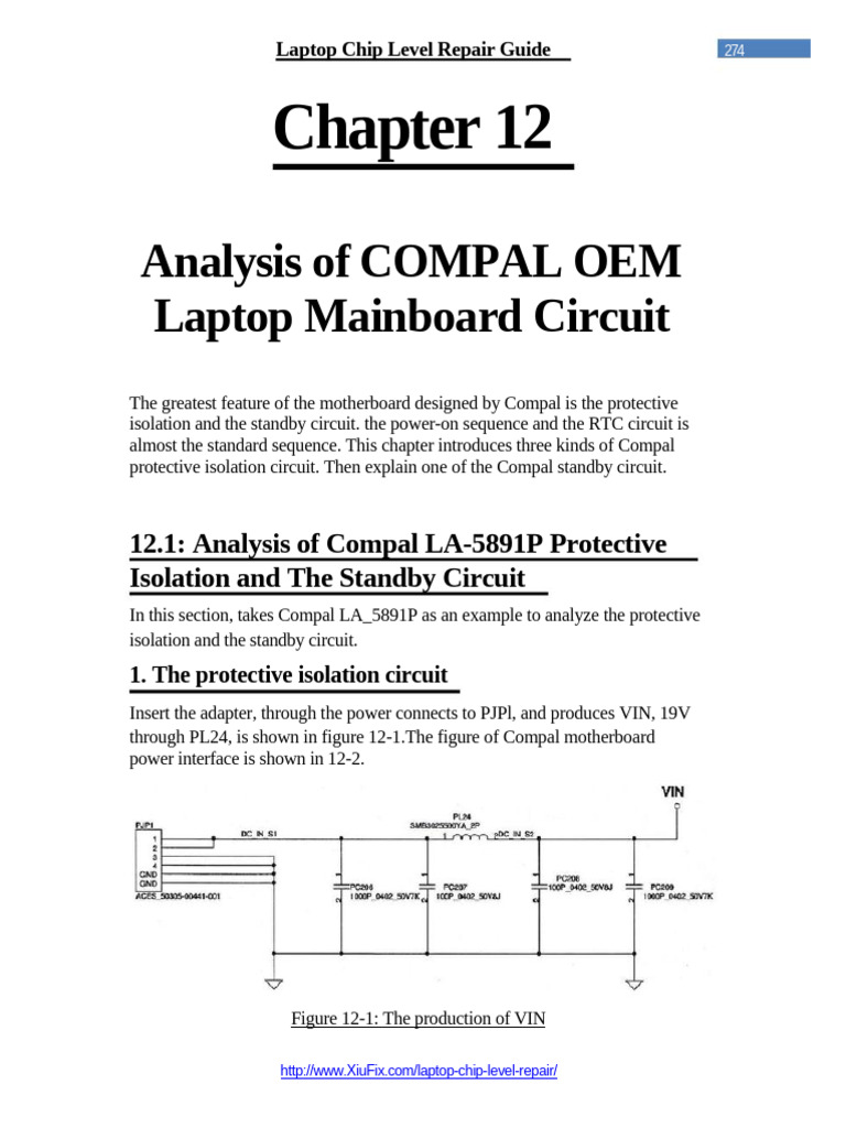 Analysis of COMPAL OEM | PDF | Electrical Components | Electrical ...