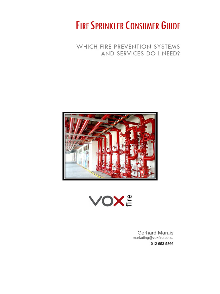 Fire Sprinkler Consumer Guide 2023 1 | PDF | Fire Sprinkler System ...