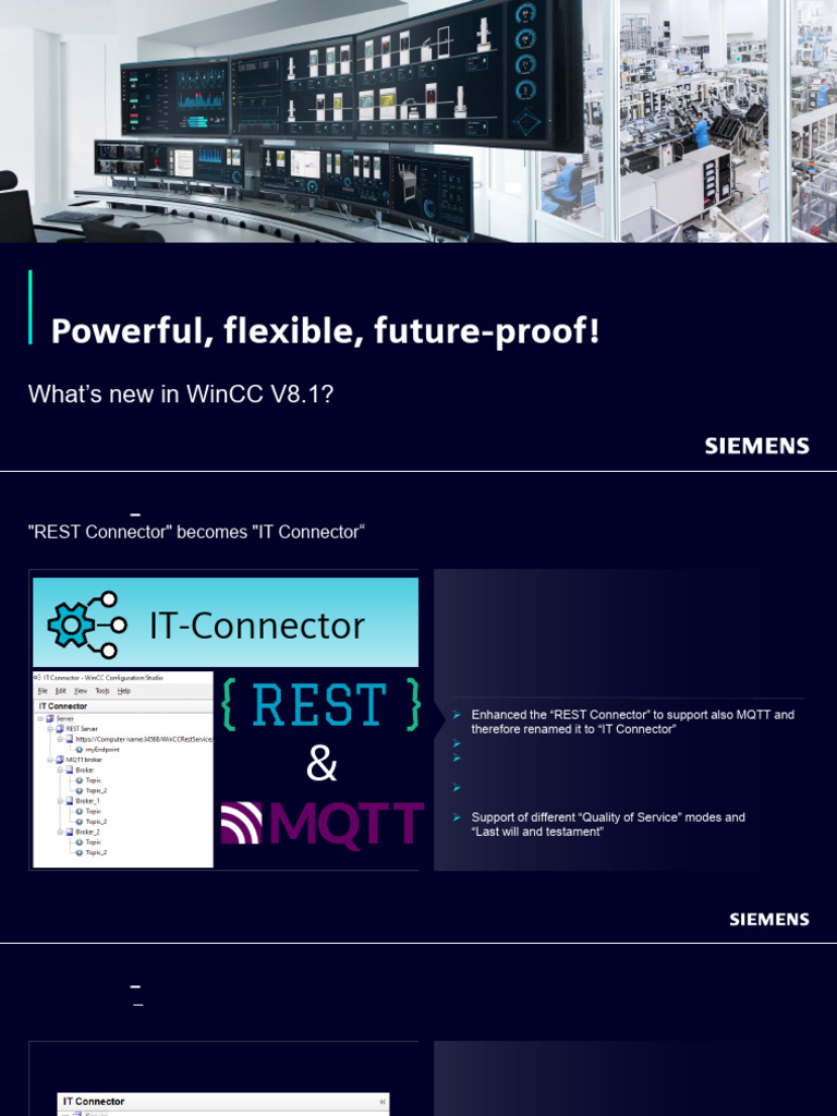 WinCC V8.1 Server Compatibility Overview | PDF | Server (Computing ...