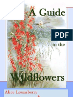 Lounsberry Alice & Ellis Rowan - A Guide To The Wildflowers