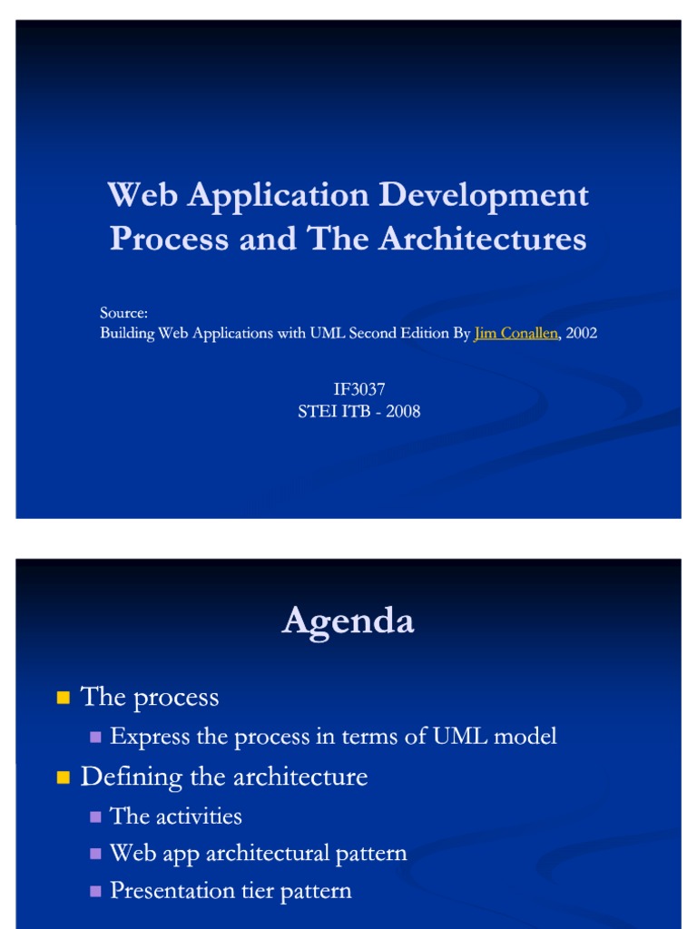 IF3037 Web App Process and Architecture | PDF | Web Server | Internet & Web