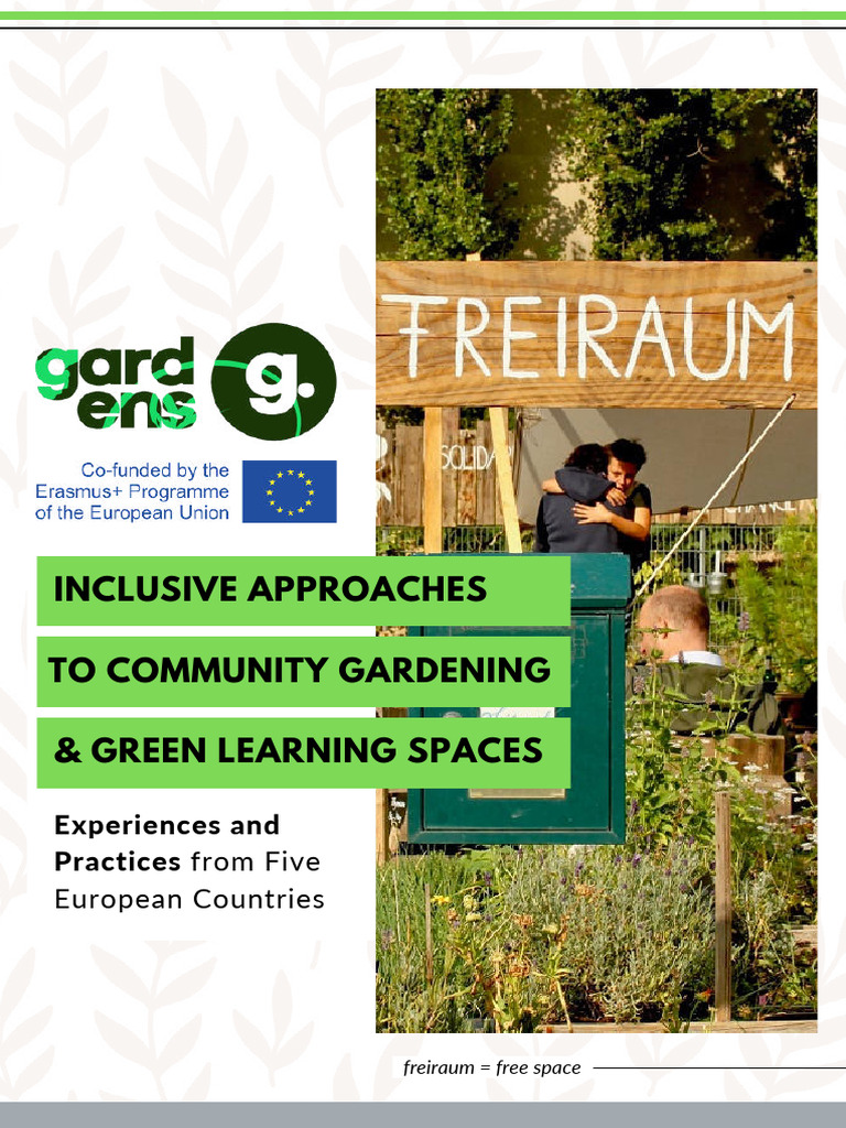 GARDENS Inclusive Approaches To Community Gardening | PDF | Social ...