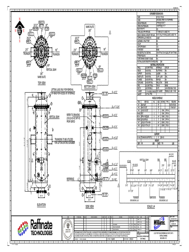 Scrubber Design Specifications and Details | PDF | Washer (Hardware)