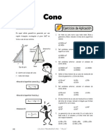 IV BIM - 5to. Año - GEOM - Guía 2 - Cono