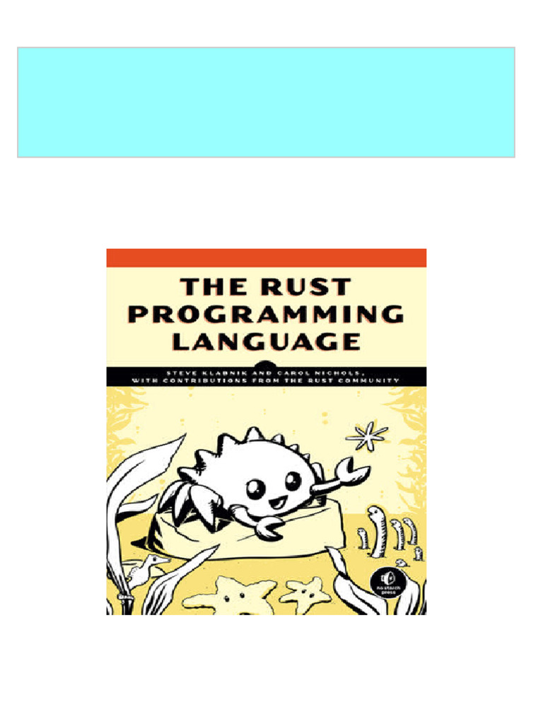 Download The Rust Programming Language 1st Edition Steve Klabnik ebook ...