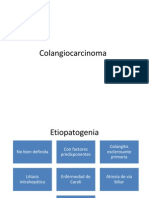 Colangiocarcinoma etiopatogenia factores