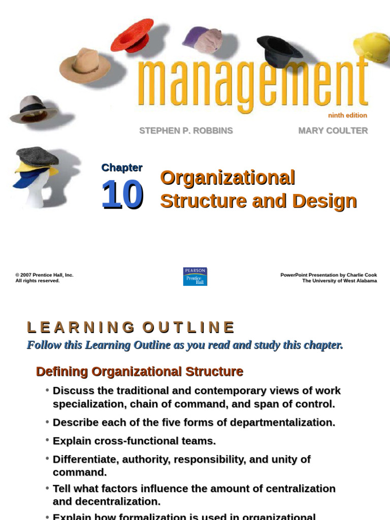 1) Organizational Structure and Design | PDF | Organizational Structure ...