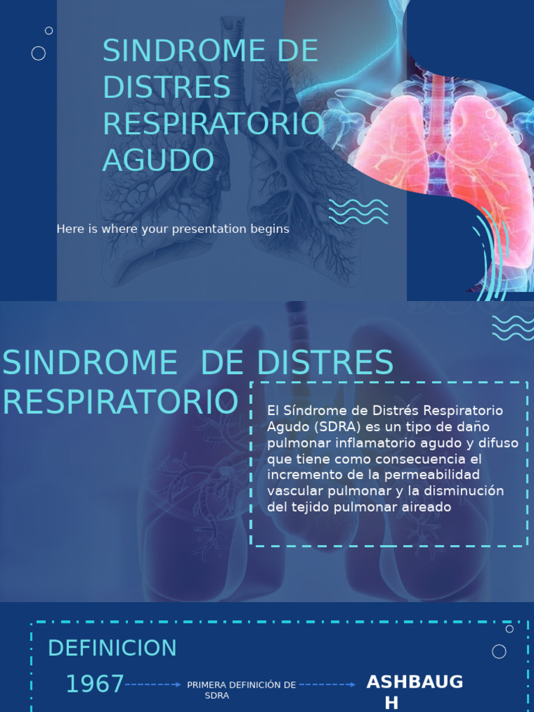Síndrome de Distrés Respiratorio Agudo | PDF | Software Testing | Marketing