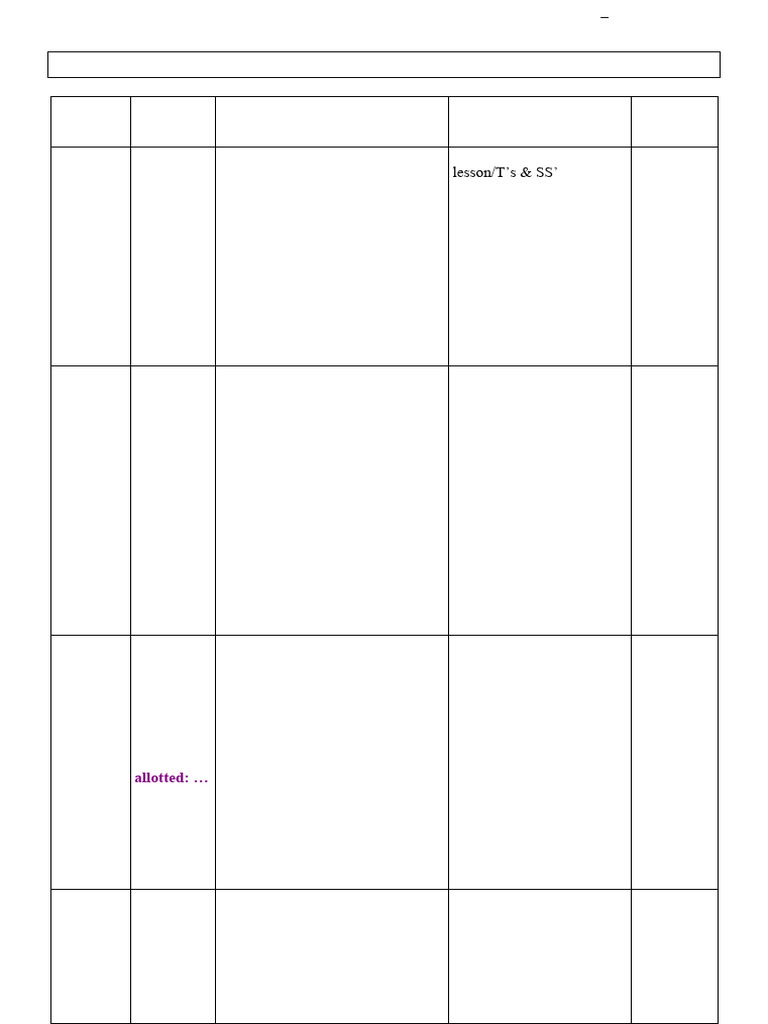 LessonsRecordBook1 - Copie | PDF