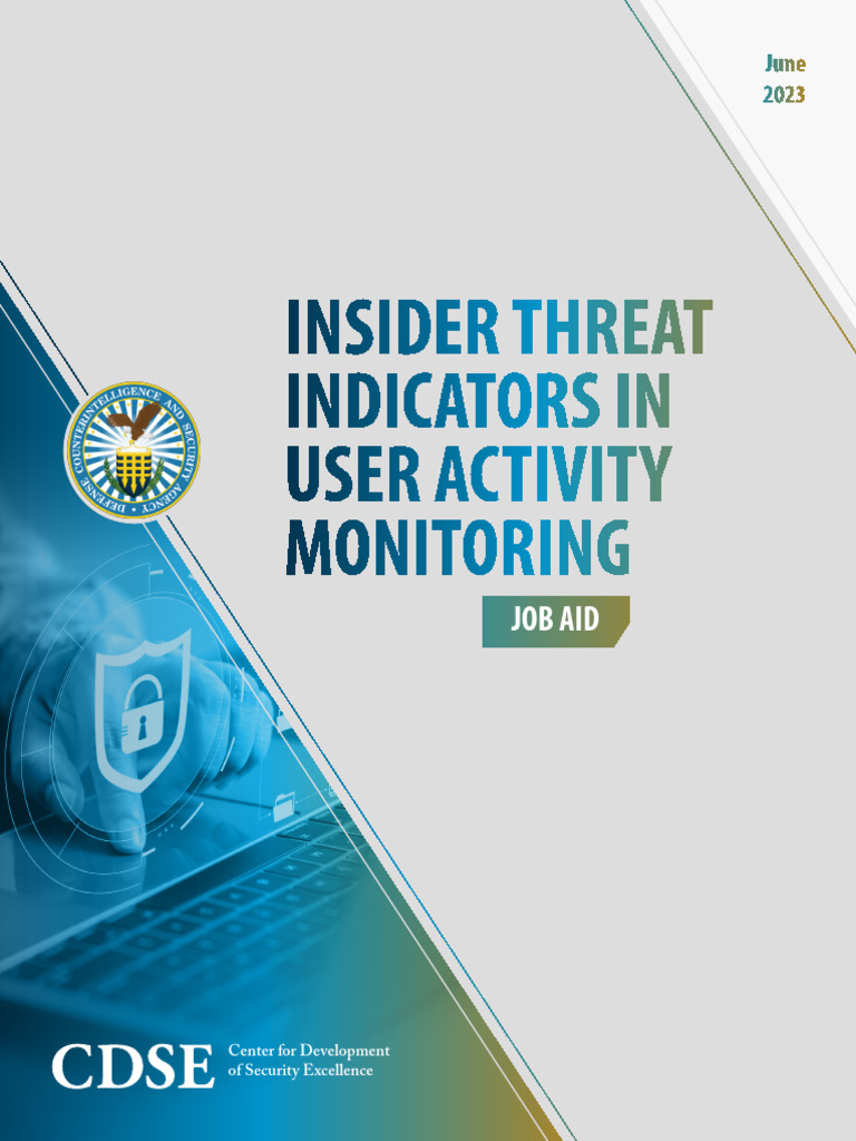 Insider Threat Indicators in User Activity Monitoring | PDF | Computer ...