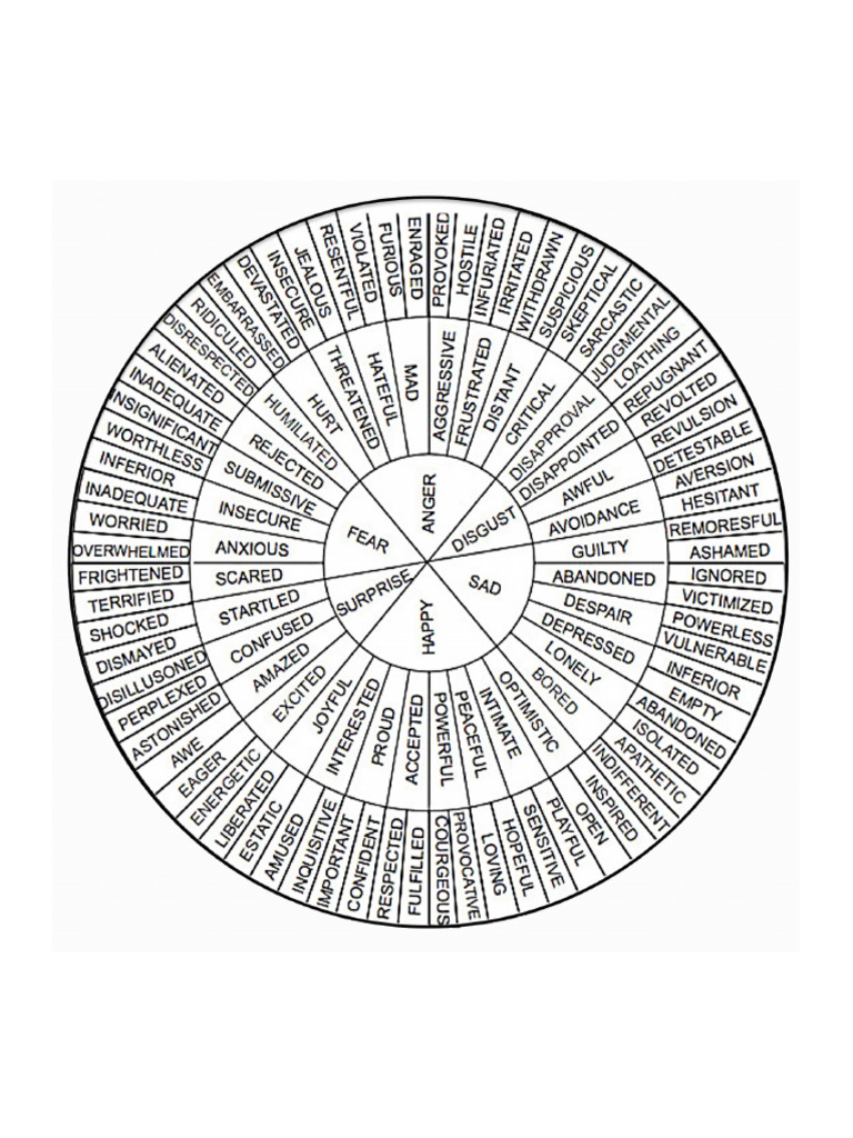 Emotion Wheel | PDF