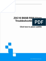 ZXC10 BSSB RSSI Alarm Troubleshooting Guide_R1.1