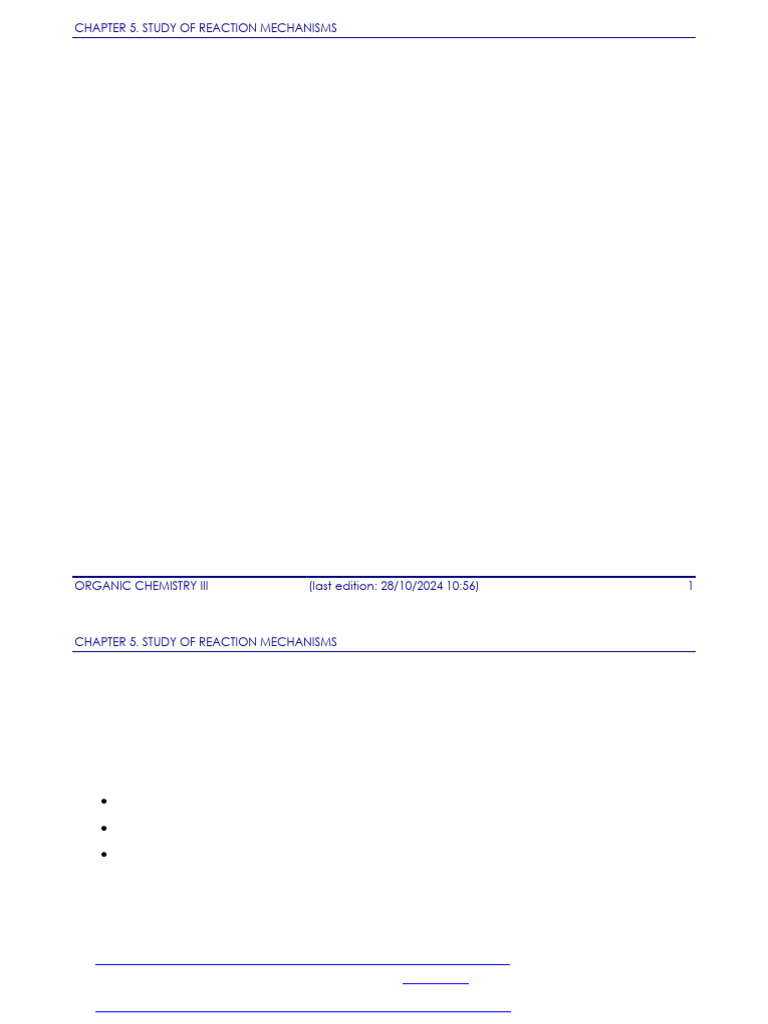 Reaction Mechanisms in Organic Chemistry | PDF | Reaction Rate | Gibbs ...