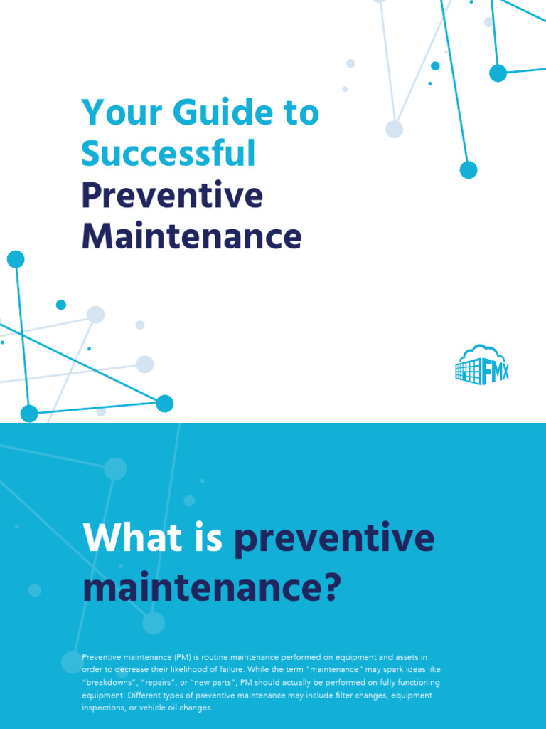 Preventive Maintenance Guide | PDF