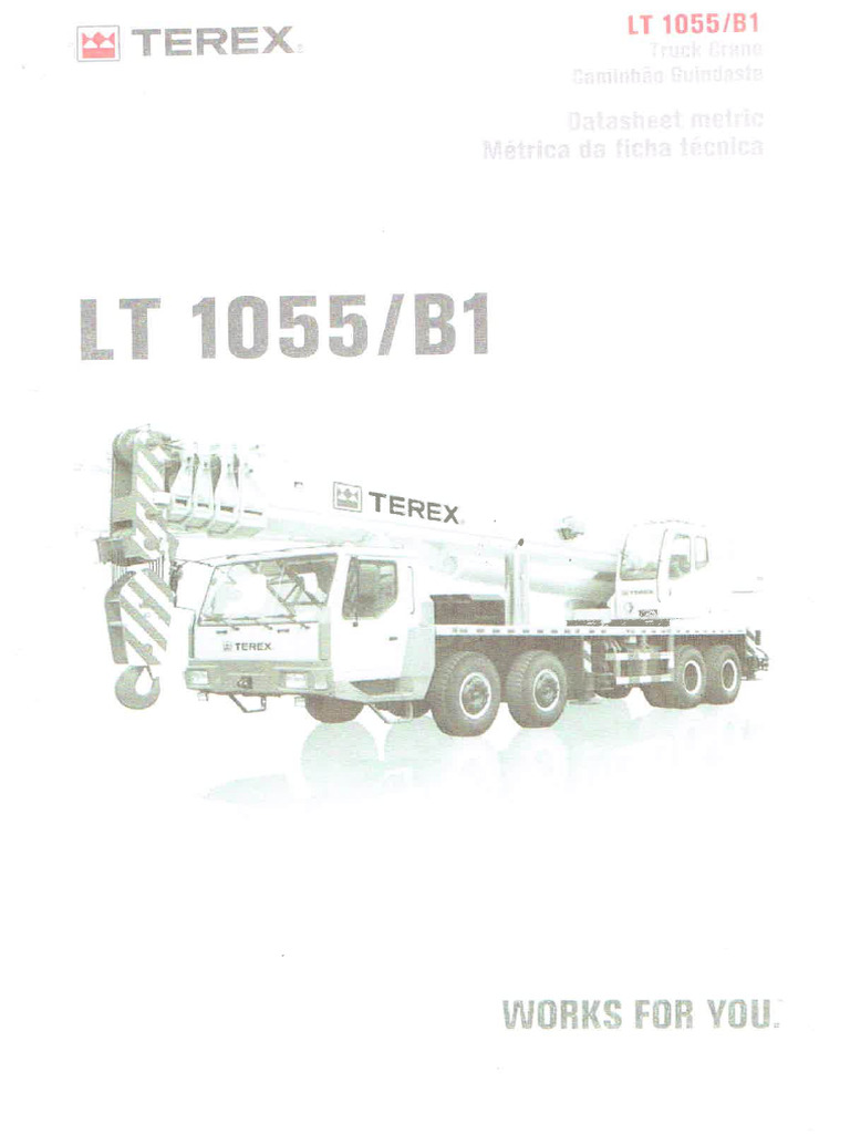 55 Tn - Terex Lt1055 | PDF