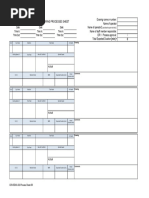 Manufacturing Observation Sheet Template | PDF | Applied And ...