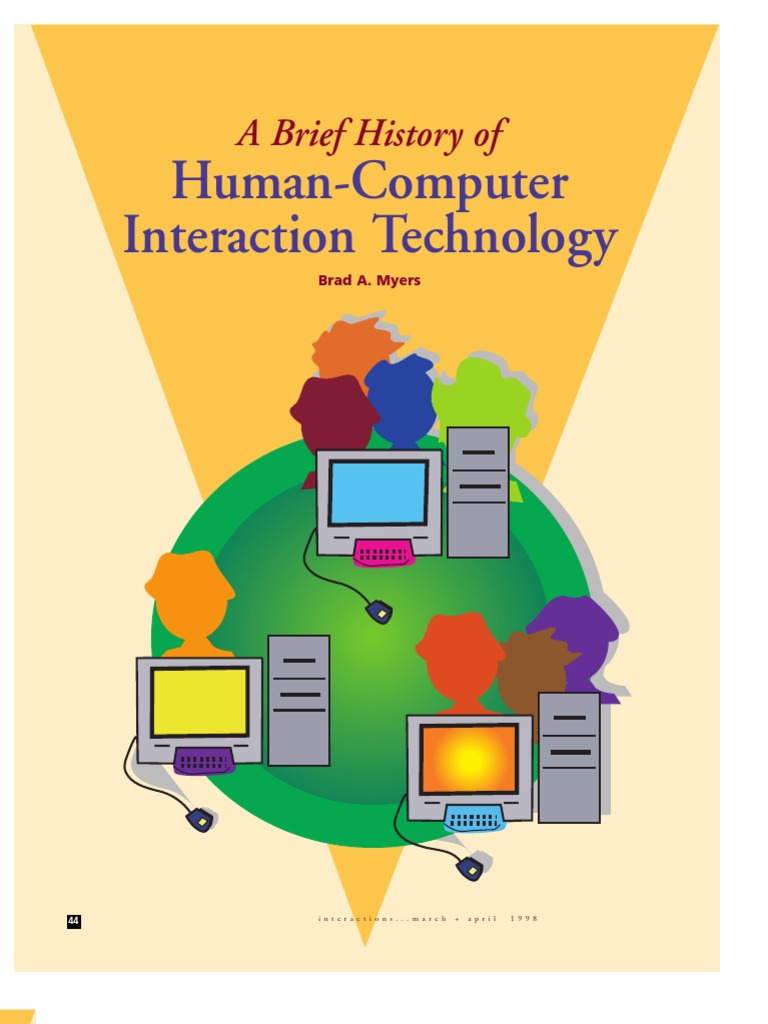 A Brief History of Human-Computer Myers | PDF | Graphical User ...