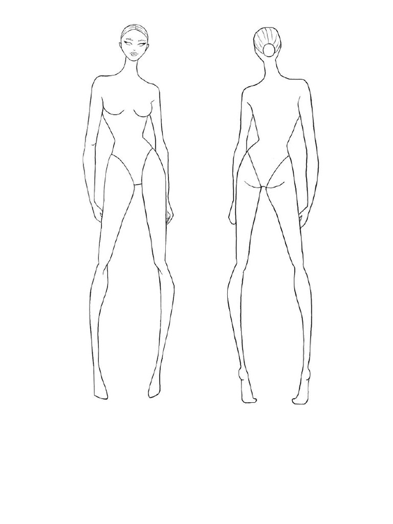 Fashion Figure Template | PDF