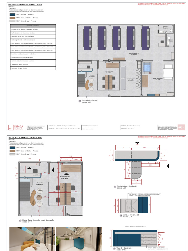 Planta Baixa e Layout de Galpão | PDF | Técnicas artísticas | Design ...