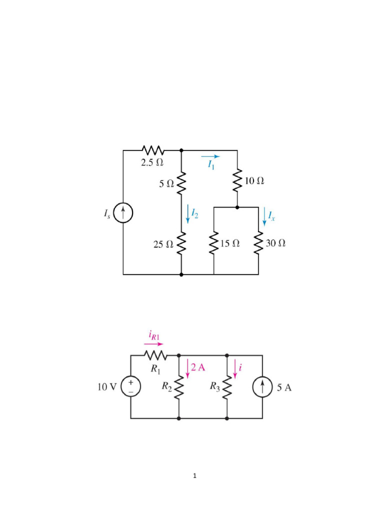 Electronics Circuit Analysis Assignment | PDF