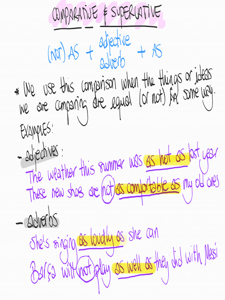 Comparatives 1 | PDF
