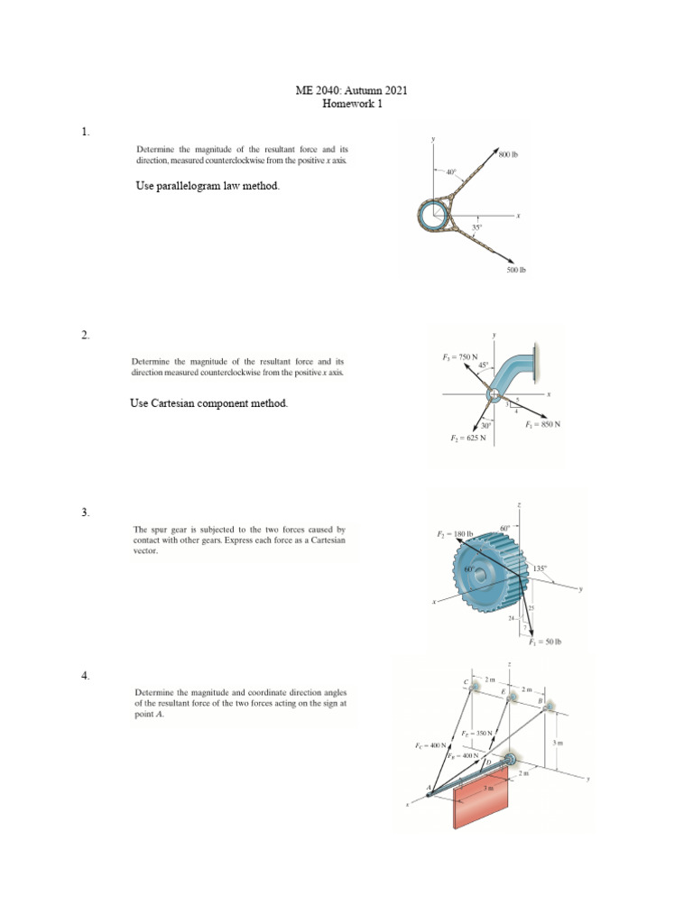 Homework 1 questions pdf