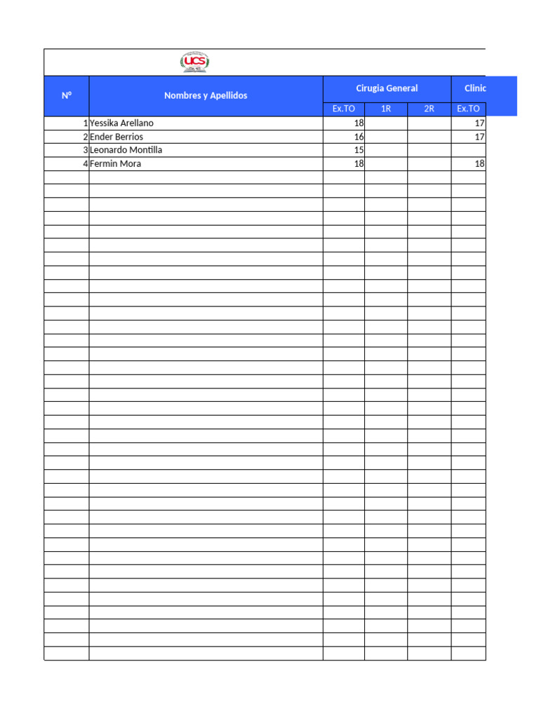 Notas Formato 5to | PDF