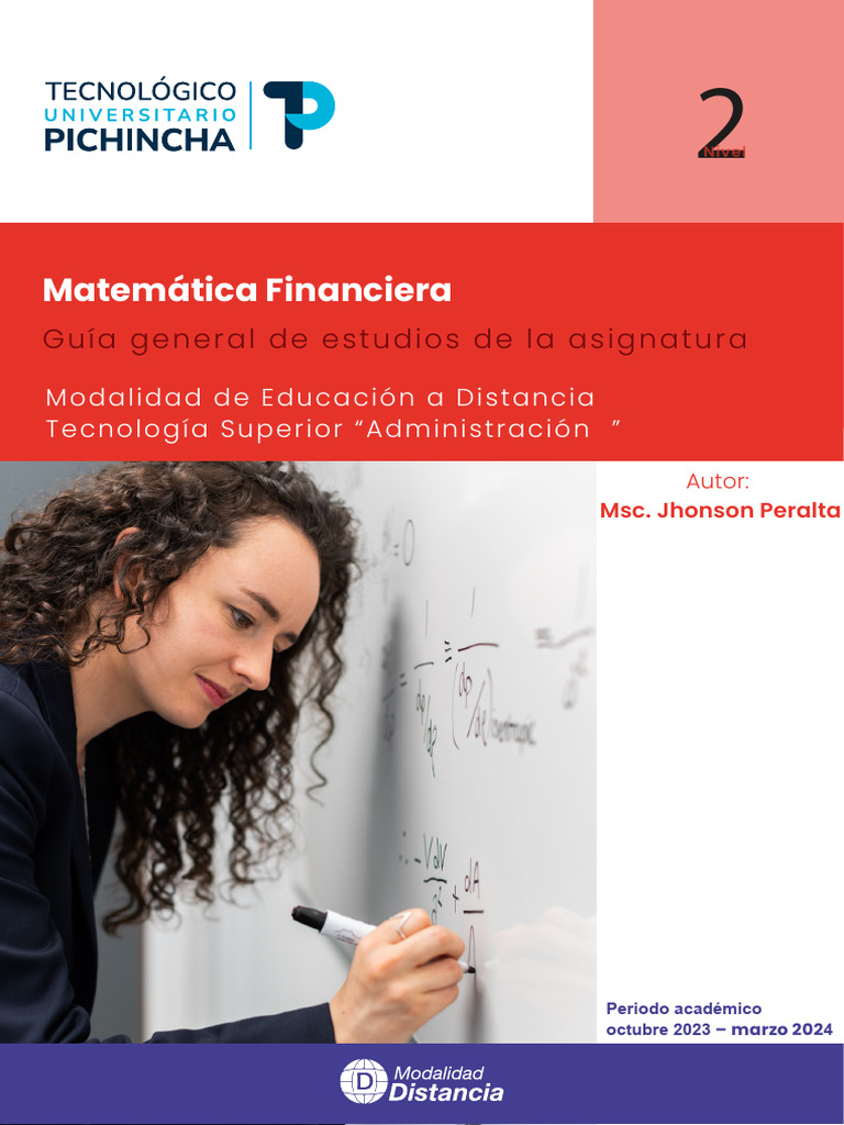 Guía de Matemática Financiera | PDF | Logaritmo | Interés