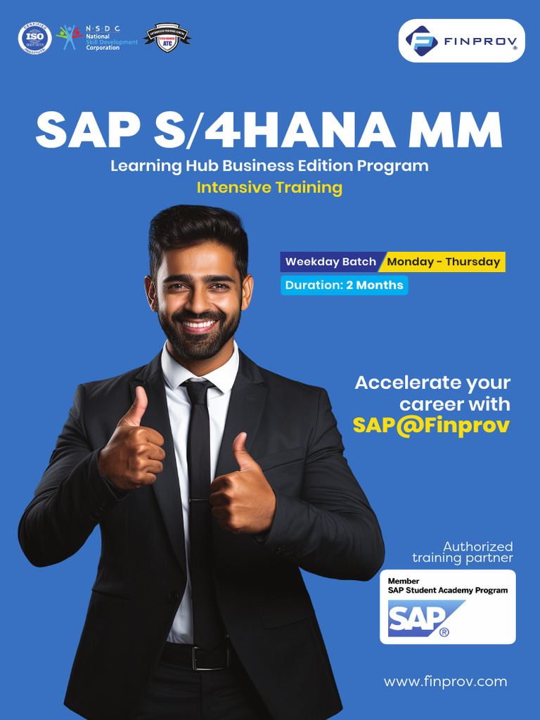 SAP S/4HANA MM Course Overview | PDF | Enterprise Resource Planning ...