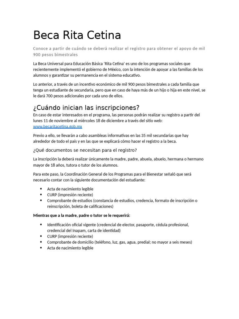 Beca-Rita-Cetina | PDF