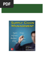 FREE PDF sample] (eBook PDF) Supply Chain Management by James R ...