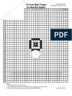 Pistol and Rifle Zeroing Targets Guide | PDF