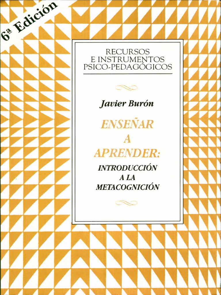 Metacognición: Estrategias de Aprendizaje | PDF | Aprendizaje ...