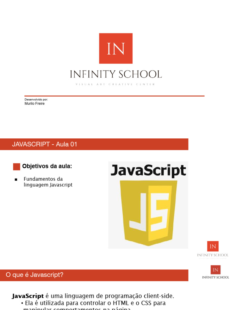 Introdução ao JavaScript: Fundamentos e Práticas | PDF | Script Java | Html