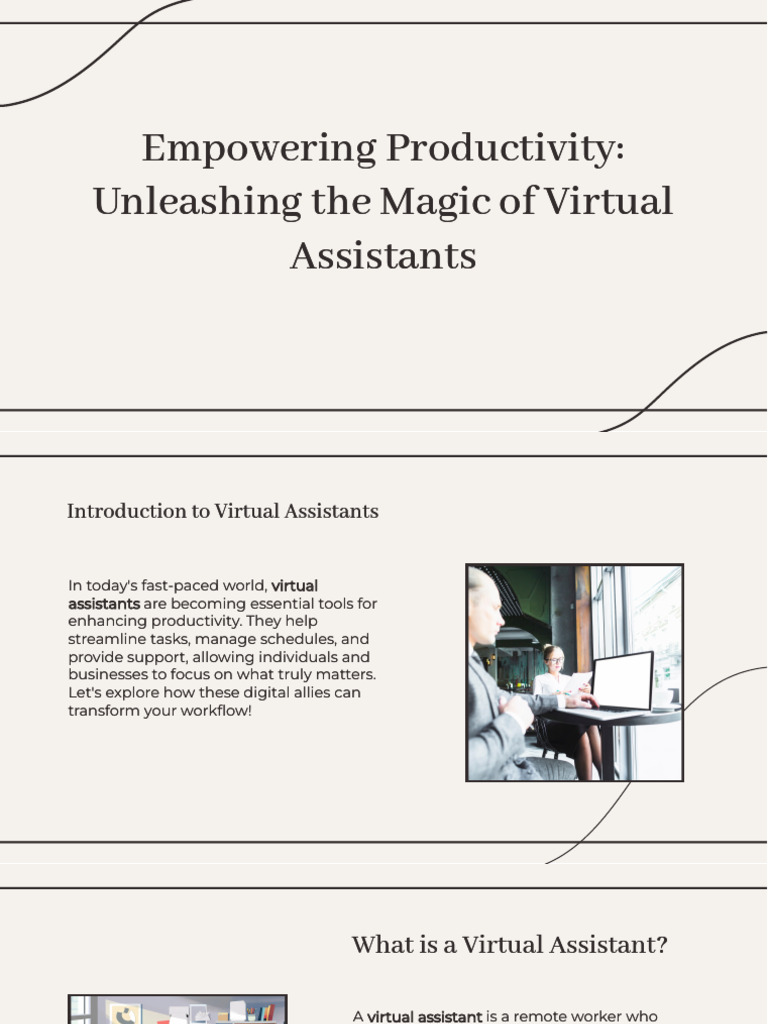 Slidesgo Empowering Productivity Unleashing The Magic of Virtual ...