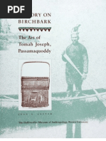 Download HISTORY ON BIRCHBARK The Art of Tomah Joseph Passamaquoddy by Haffenreffer Museum of Anthropology SN79987292 doc pdf