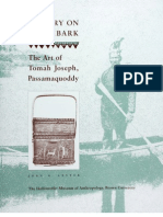 HISTORY ON BIRCHBARK The Art of Tomah Joseph, Passamaquoddy