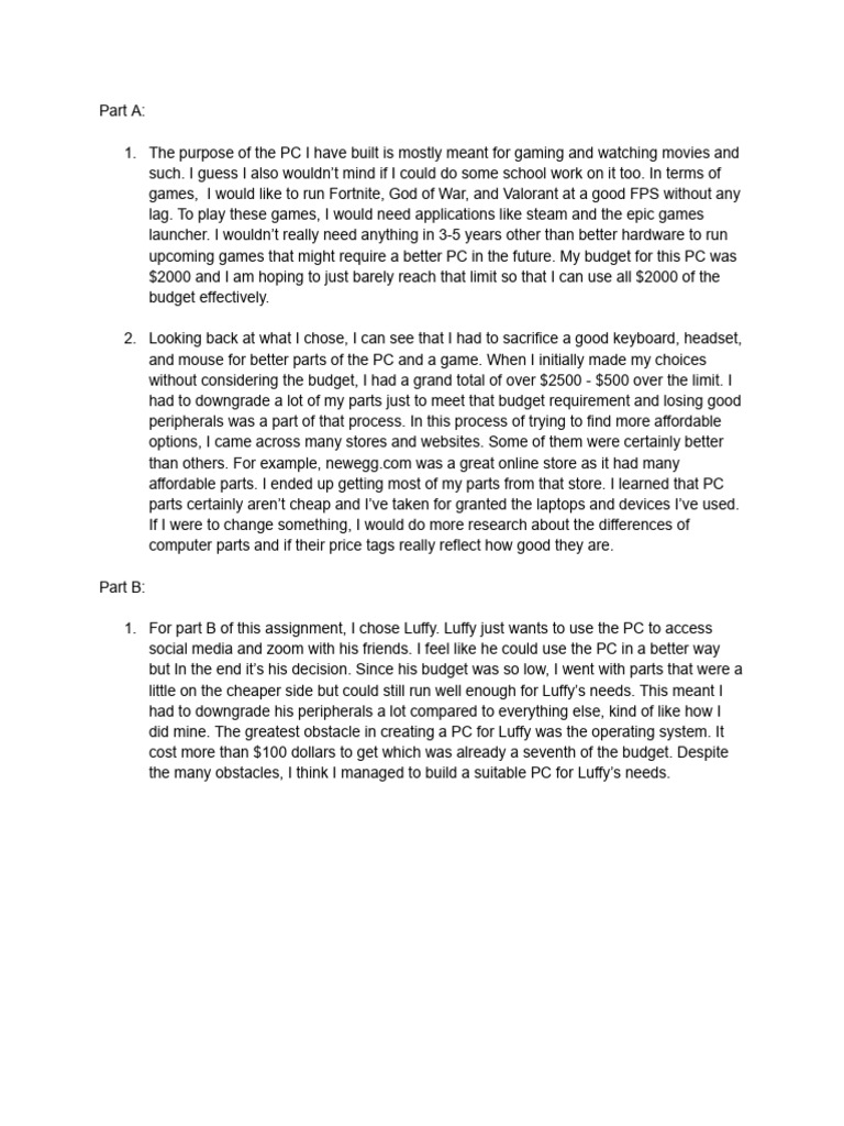 Written Questions | PDF