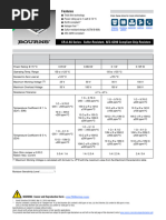 Dynamic Braking Resistor Specifications | PDF | Resistor | Electrical ...
